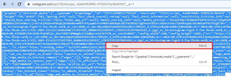 On a computer, highlight the entire text by pressing <strong>Ctrl + A</strong> (Windows) or <strong>⌘ + A</strong> (Mac), then right-click and select the 